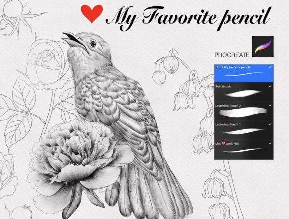 Download Favorite Pencil Procreate - Pen Collection