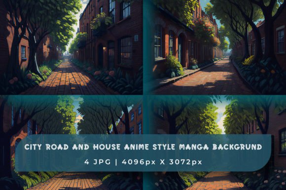 Download LOFI Street Anime Style Manga Background - Background Collection