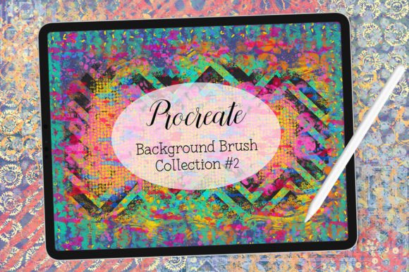 Download Procreate Background Brushes Set 2 - Background Collection