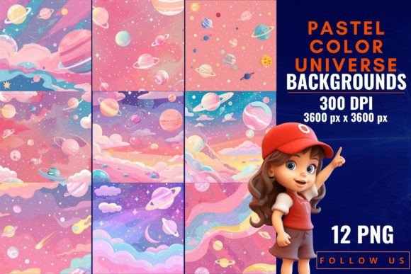 Download Pastel Color Universe Backgrounds - Background Collection
