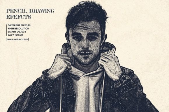 Download Pencil Realistic Painting Photo Effect - Pen Collection