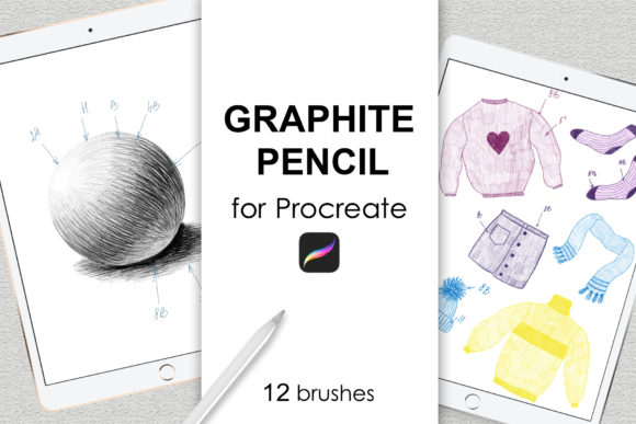 Download Graphite Pencil Procreate Brushes - Pen Collection