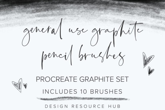 Download Graphite GeneralPencil Procreate Brushes - Pen Collection