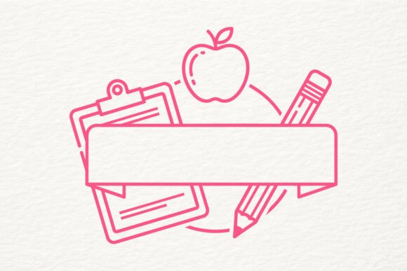 Download Clipboard Apple Pencil Banner SVG School - Pen Collection
