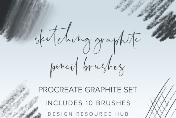 Download Graphite Sketch Pencil Procreate Brushes - Pen Collection