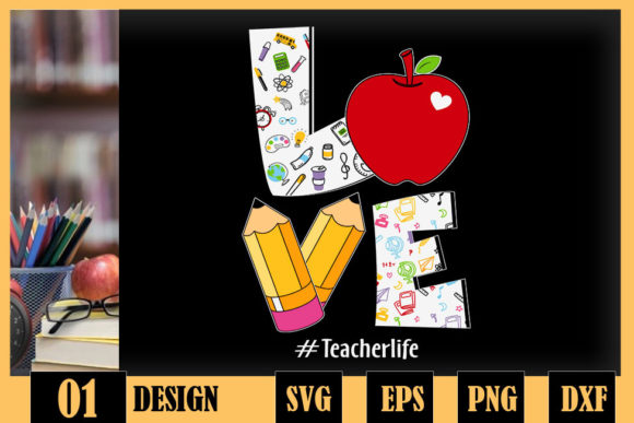 Download LOVE Teacher Life Apple Pencil - Pen Collection