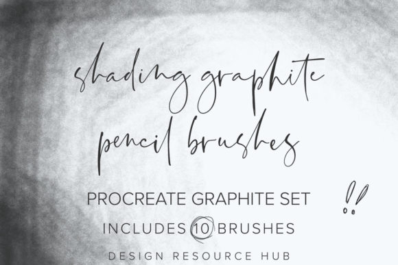 Download Graphite Shade Pencil Procreate Brushes - Pen Collection