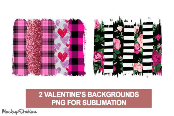 Download Valentine Brush Strokes Background PNG - Background Collection